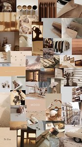 View 10 Pastel Aesthetic Brown Wallpaper Collage