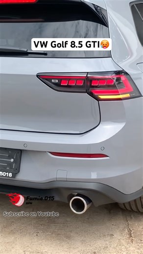 The 2025 VW Golf 8.5 GTI. It has arrived with more power!