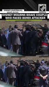 Funeral held in Sydney for Boris and Sofia Gurman, couple who confronted Bondi attacker