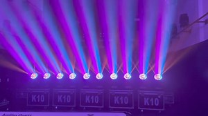 Cym pro led 🔴🟢🔵 K10 B-eye 2024 $15,000 c/u 19 led de 20w RGBW Wash Caleido Beam Zoom 4 a 60 grados Canales máximos 96 Dmx , esclavo , auto Voltaje 110/220 El par incluye cases Envíos a todo MEXICO por parte del comprador LIBRERIA exacta de k10 Clay paky Inf ventas 5527773341 #iluminacion #k10 #Beye #claypaky #wash | C Y M Pro Lighting