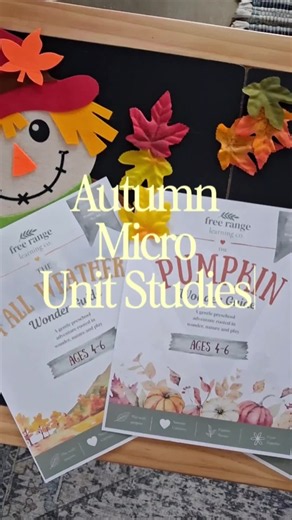 Autumn Wonder Guides: seasonal homeschool nature study
