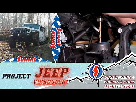 Rock Krawler Suspension Install | Project Jeep Wrangler