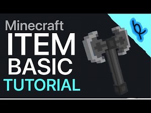 how to make a basic axe in Minecraft blockbench