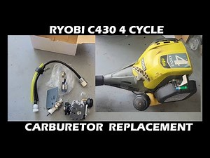 DIY Ryobi C430 TRIMMER REPAIR