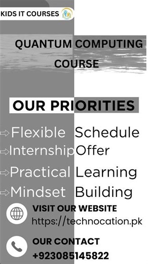 QUANTUM COMPUTING COURSE/TECHNOCATION /FREELANCING/WEB DEVELOPMENT/DATA SCIENCE