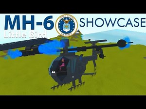 MH-6 Little Bird Showcase Roblox Plane Crazy