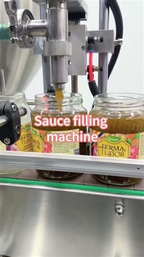 Automatic Sauce Filling Machine | Viscous & Chunky Sauce Packaging Solution