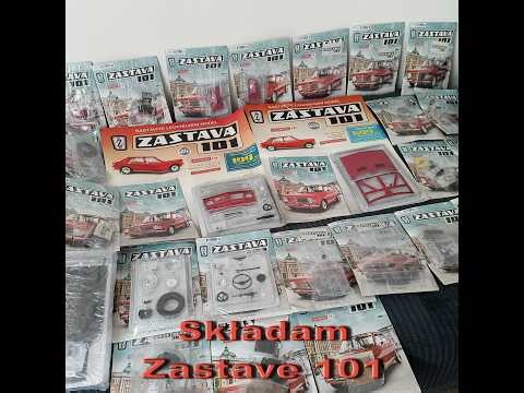 Składamy Model Zastava 101 (Zastava 1100 P) odc. 4