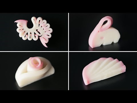 【お正月に】かまぼこ飾り切り4way