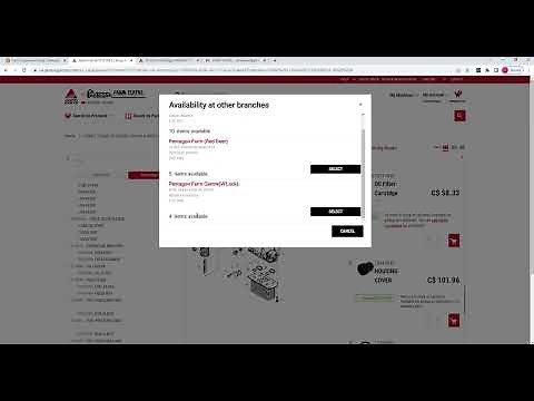 AGCO Parts E-Commerce Online Tutorial