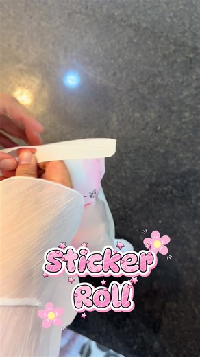 Sticker roll