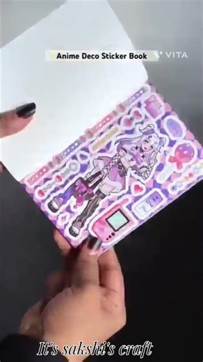 Aesthetic sticker unboxing asmr #unboxing #sticker #short