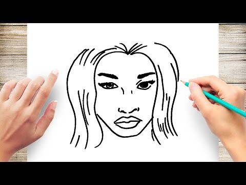 How to Draw Nicki Minaj step by step