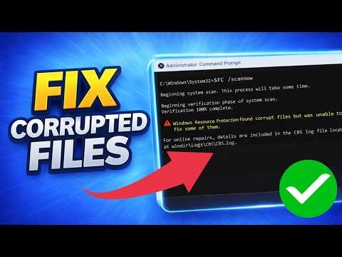 How To Fix Corrupted Files in Windows 10/11