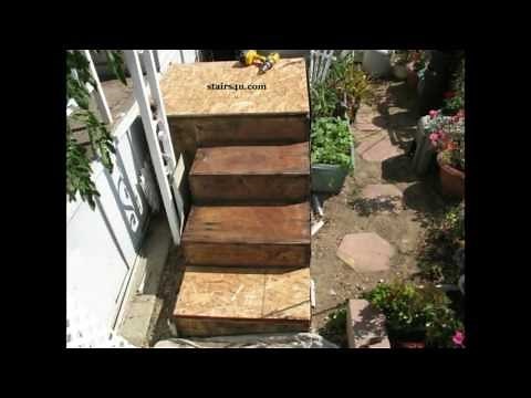How To Install Outdoor Carpeting Over Plywood Stairway - Home Tips