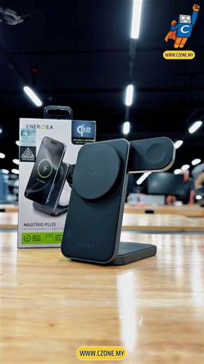 Macam² Energea MagTrio Plus 3-in-1 Foldable Wireless Charger ! In-Store & Online ! Easy Payment Plans Available Too* ! Browse The Full Category, Buy & Support Us At : 🛒 : www.czone.my : 👉 bitl.to/4uhD 🛒 : www.istore.my : 👉 bitl.to/4uhA C-Zone Low Yat 💬 https://wa.me/60192179693 Digital Mall 💬 https://wa.me/60183571884 Digital Mall 💬 https://wa.me/60182134142 IOI City Mall > Digital Mall 💬 https://wa.me/60193428841 [ I ] Store by C-Zone Publika 💬 https://wa.me/60182880719 Digital Mall 💬