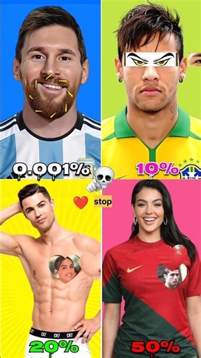 stop challenge 😤 for you only 00.0011 seconds | Ronaldo | Messi | Neymar Jr | #shorts