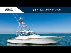 For Sale - 2023 Viking 54 Open "Code Blue"