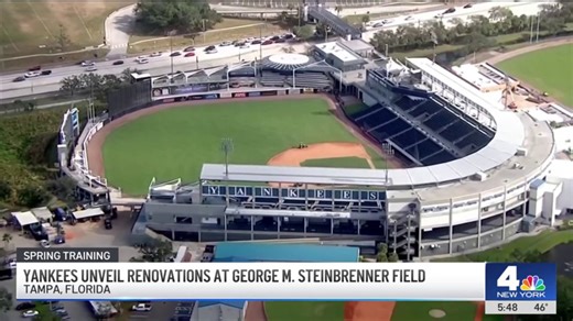 Yankees unveil renovations at Tampa's Steinbrenner Field: See what's new