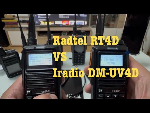 Radtel RT4D vs Iradio DM-UV4D.