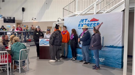 🎬 Check out today’s commercial! We’re excited to share our creativity and teamwork with you. Enjoy! #JetExpress | Jet Express Ferry to Put-in-Bay, Kelleys Island & Cedar Point