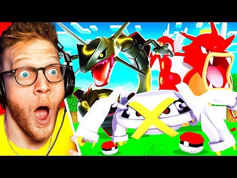 We RANDOMIZED STARTERS To SHINY GOD POKEMON In MINECRAFT PIXELMON