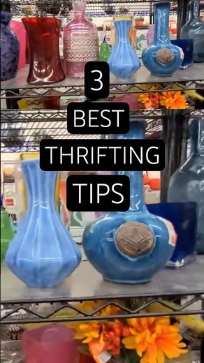 💸3 THRIFTING TIPS... at GOODWILL Las Vegas💸THIS was THRIFT STORE GOLD💸Click @ThriftingVegas TO WATCH