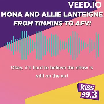 An incredible local family is being featured on America's Funniest Home Videos! We had the most fun conversation as I caught them with a home full of cameras -Robyn #Timmins #AFV | KiSS 99.3