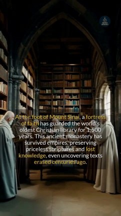Discover the enduring legacy of Saint Catherines Monastery, a fortress of faith and knowledge. #history #ancient #egypt #heritage | Mind Sparks | Facebook