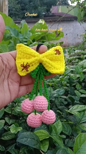 🌸 Make a Crochet Hair Band in 10 Minutes | Easy DIY #handmade #bow