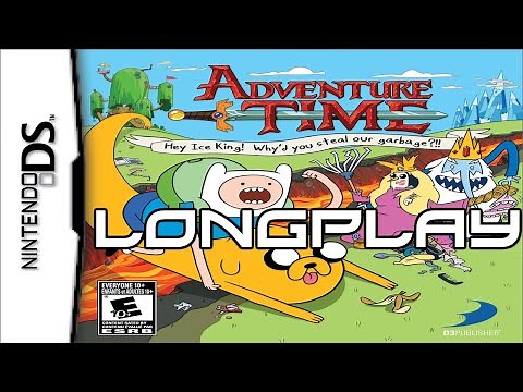 Adventure Time: Hey Ice King! Why'd You Steal Our Garbage?!! - Longplay [NDS 3DS]