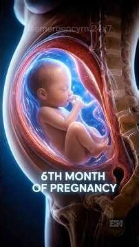 What happened during the 6th month of the pregnancy