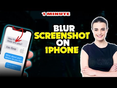 How to blur screenshot on iphone 2024 [ Easy Tricks ]
