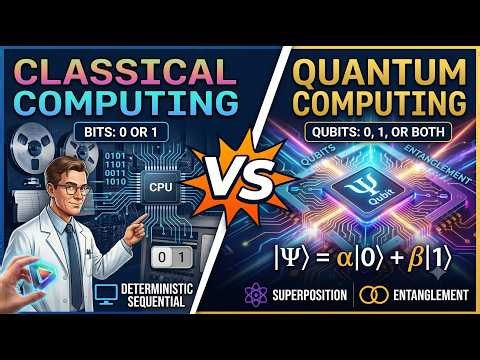 Classical vs Quantum Computing: The Future of Technology#quantumcomputing #science