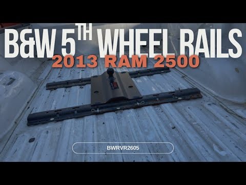 4th Gen Ram 5th Wheel Rails Install