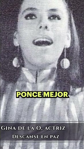 Fallece la actriz Gina de la O. Descanse en paz 🕊️ #CuéntameloYA!