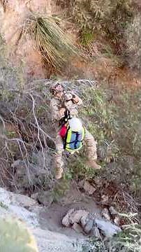 Pinal County Sheriff’s Office Search and Rescue save a distressed hiker #rescue #solohiking #heroes