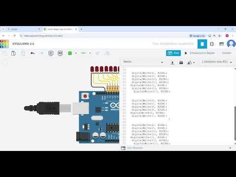 ARDUİNO THİNKERCAD KOD-17(# define )