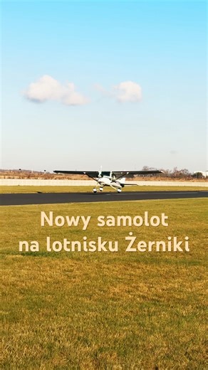 Nowa Cessna 152 na lotnisku Żerniki #plane #aviation #flying #cessna