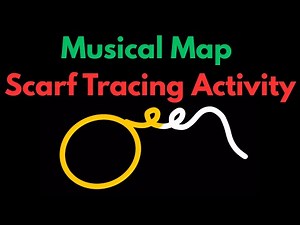 Russian Dance Trepak (Nutcracker) Musical Map Scarf Tracing Video