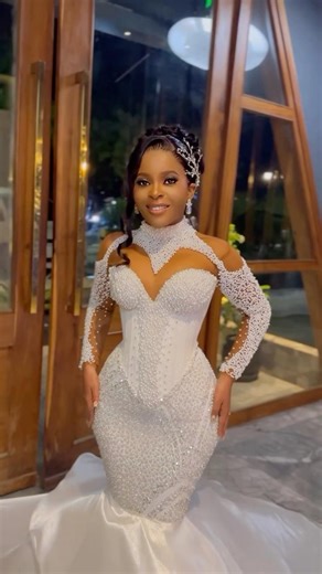 Breathtaking Mermaid Wedding Dress Reimagined 🤩🤩 #Shorts