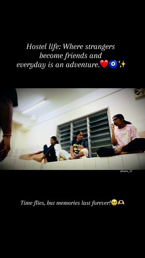 From awkward silences to endless jokes, hostel friends are the ones who make even the dullest days worth remembering>>>🥹😘💗✨ Without them my Hostel &College life would not be fun!🥰💗 @Hannsa 🥀 @Maannnsiiiii✨ @PRITHA #hostellife #bestdays #memories #missingthem #unexpectedbond #fypppp #viral