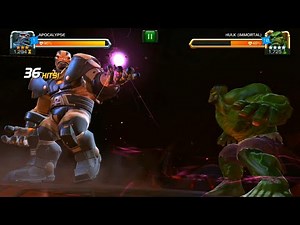 Apocalypse vs Hulk (Immortal)!