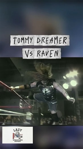 Tommy Dreamer vs Raven#wwe #aew #wrestling #ecw