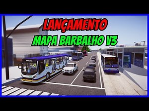 🔴Gameplay Novo Mod Mapa Barbalho V3 | Proton Bus Simulator | Mods | PBSU | Jogo de Ônibus | PBS
