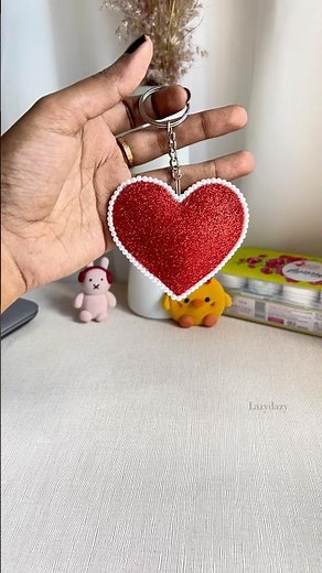 Easy and simple Key chain♥️😍 #diy #craft #shorts