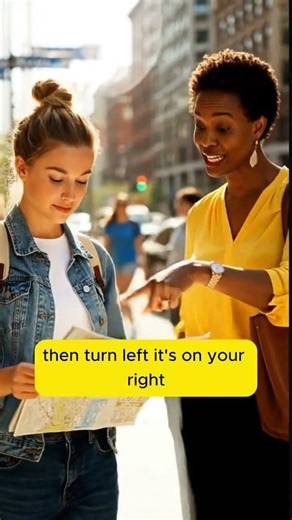 Asking for & Giving Directions in English | Daily Conversation Practice #SpeakEnglish #shorts