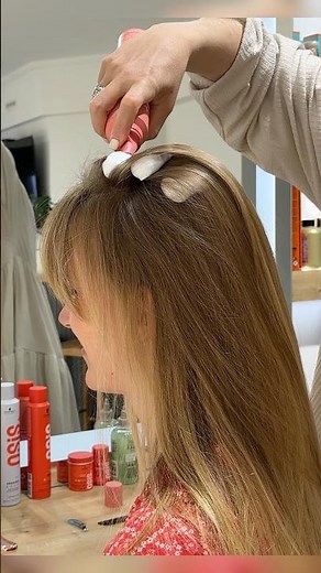 How to use hair mousse? ✨🥰 Volume without blow drying! #hairstyling #hairmousse #stylingtools