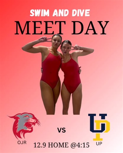 OJR Swim and Dive Team on Instagram: "FIRST MEET OF THE SEASON 🔥🔥🔥 📍middle school pool @ 4:15 #rollcats"