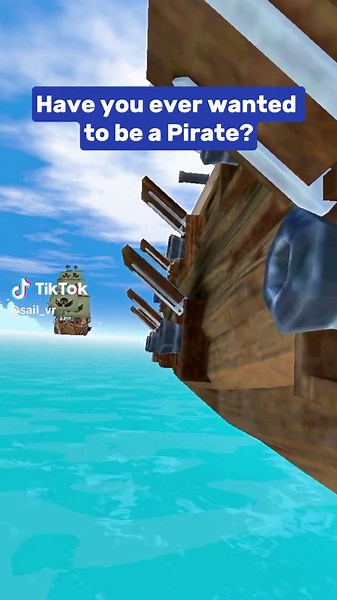 Have you Ever Wanted to Be a Pirate? 🏴‍☠️ Now you can in VR!!! Check out Sail VR on Meta Quest and Steam 👍#sailvr #vrpirategame #pirategame #vrgame #quest2games #quest3games #steamvrgame